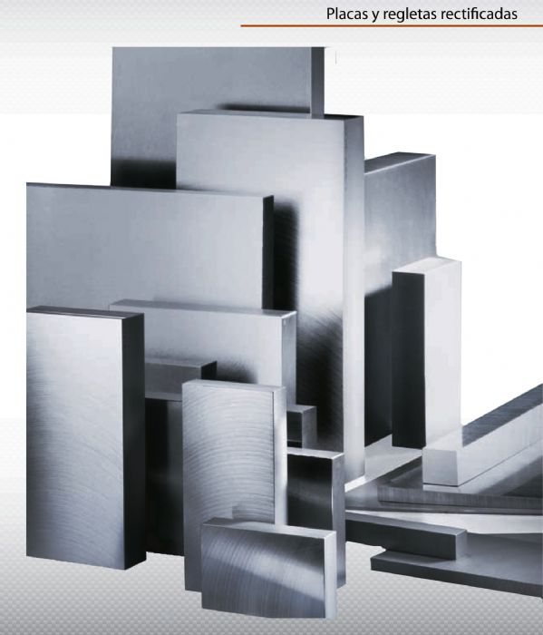 Placas y regletas recticadas;  Precision Ground Plates and Flat Bars  FIBRO